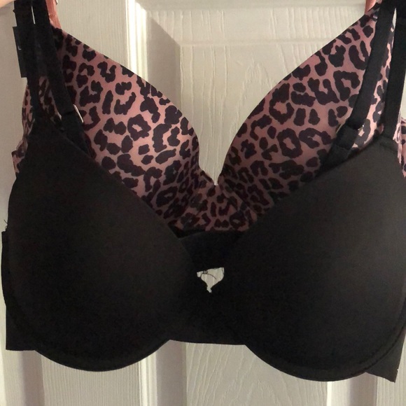 Tahari Other - Tahari bra bundle black/pink animal print